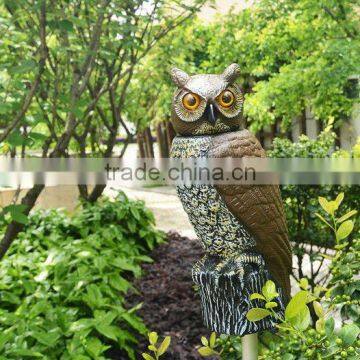 Cute Smart Garden Owl With Plastic Bobbling Head Activated Moving by Wind Action photo-6