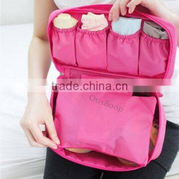 Women Girl Travel Cosmetic Makeup Toiletry Wash Storage Case Underwear Bra Bag photo-3