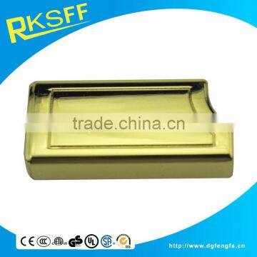 promotion gifts gold aliminum alloy USB flash drive cover with high quality