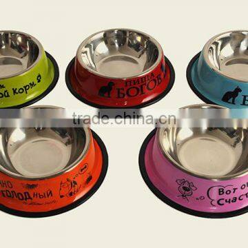 Wholesale Stainless Steel Pet Bowl Dog Water Bowl Cat Food Bowl photo-5