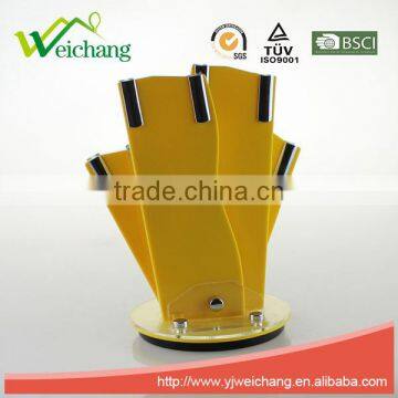 WCCP004 Acrylic Knife Holder Cutting Head Fashion Design PVC Knife Display Rack photo-3