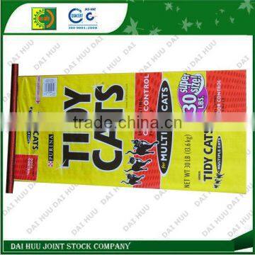 Tape seal for PP woven bag BOPP