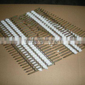 High Quality Custom Wholesale Galvanised Plastic Strip Nails photo-3
