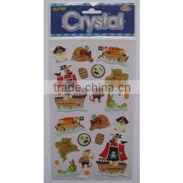 Crystal sticker Puffy sticker PVC sticker