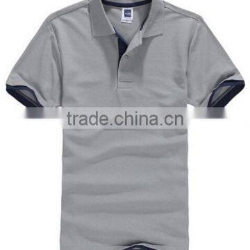New 2016 Men Cotton Short Sleeve Sports Jerseys Polo Shirt photo-4
