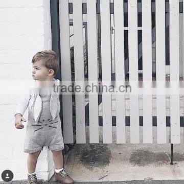 Rompers Product Type and Sleeveless Sleeve Style Baby Romper Knitting Patterns photo-4