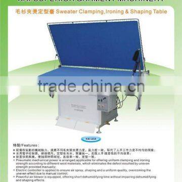 KAI-42A Sweater Clamping,Shaping and Ironing Machine in Garment Machinery