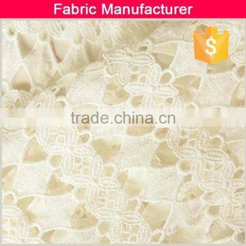 for Lady Skirts Embroidery High End 100% Polyester Material Embroidery Lace Fabrics