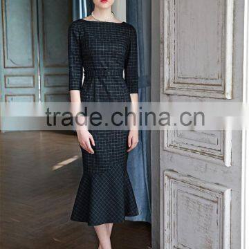 Fashion Design Ladies Elegent Fishtail Long Dress photo-2