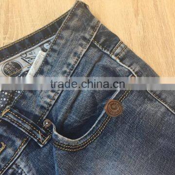 GZY Blue Simple Men Baggy Jeans For United States Wholesale Price Stock photo-3