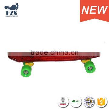 HSJ59 Banana Board 22 Inch Plastic Board Fish Complete Skateboard photo-4