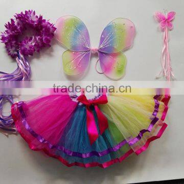 Wholesale Tutu Skirt Costume 4pcs Set photo-3