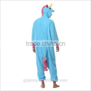 2017 Hot Sell Cosplay Sleepwear Suit Animal Custom Unicorn Onesie Pajamas photo-2