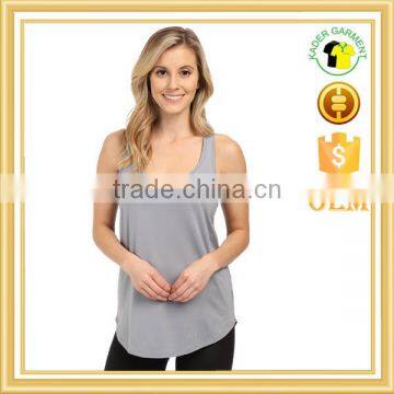 Women Polyester Gym Tank Top Dry Fit Tank Top Fitness Clothing Custom photo-3