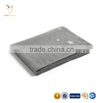 Baby Cashmere Knitted Blanket,Star Design Intarsia Blanket photo-4