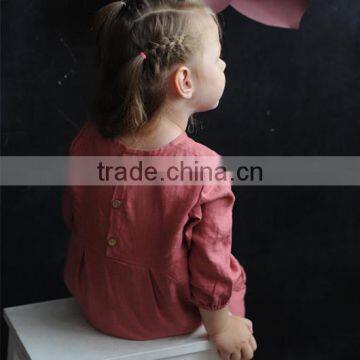 Children's Jumpsuit Linen Overalls Baby Romper Best Selling Products 2017 In USA photo-4