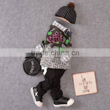 S15312A 2017 New Design Casual Long Sleeve Cute Boys Sweater photo-3