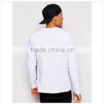Bulk V-neck Long Line Blank t Shirt Men China Wholesale photo-2