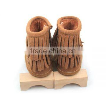 Wholesale Boots Shoes Real Leather Baby Shoes Winter photo-5