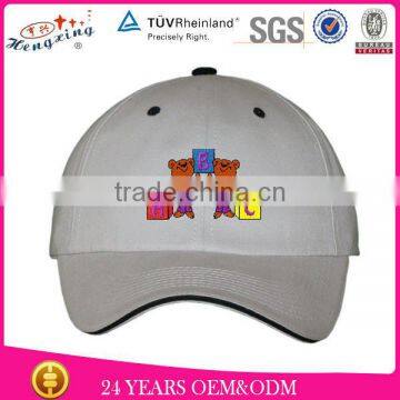 Wholesale Promotional 100% Cotton Twill Shower Kids Baseball Cap