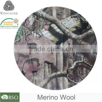 Merino Wool Hand Woven Fabric, Rip Stop Camouflage Fabric Wholesale photo-2