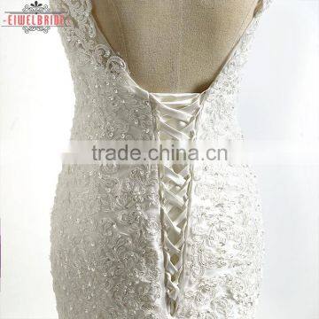 Custom Mermaid Net Wedding Dresses photo-5