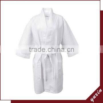 unisex waffle robe waffle robe weave bath robe bathrobe WR0102