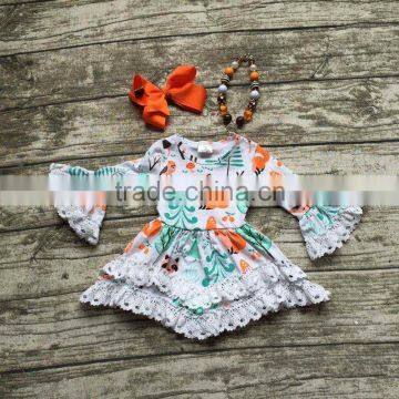 girls boutiques dress with sleeves girls dress for teenage girls fox dress peasant dress for infant toddler
