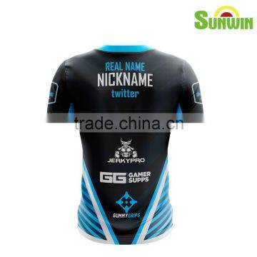 OEM esports wear gaming shirt jersey, computer game jersey
