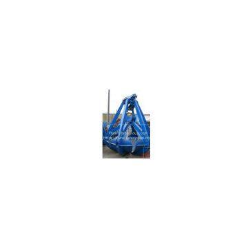 Mechanical Single Wired Orange Peel Grab Bucket