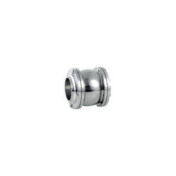 Stainless steel sanitary flange check valve