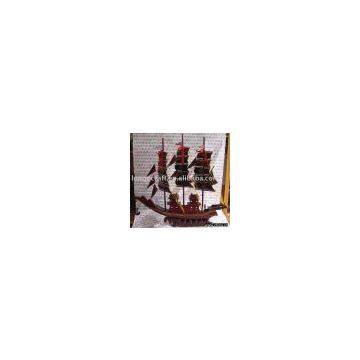 wooden ship(rosewood sailing ship )