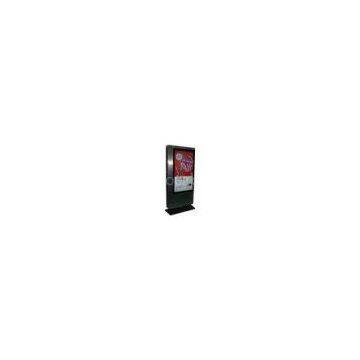Double-sided touch screen Digital Signage Kiosk with stainless steel for account inquiry