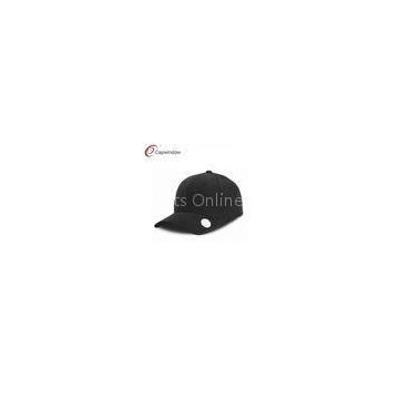 Six Panel Constructed Golf Mark Baseball Hats with a Velcro Closure