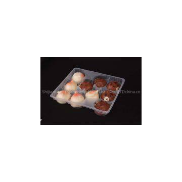 plastic food tray with dividers