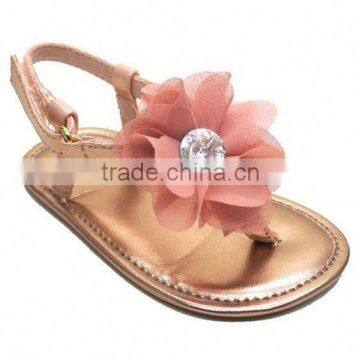 Custom Good popular design size 3 baby girl sandals