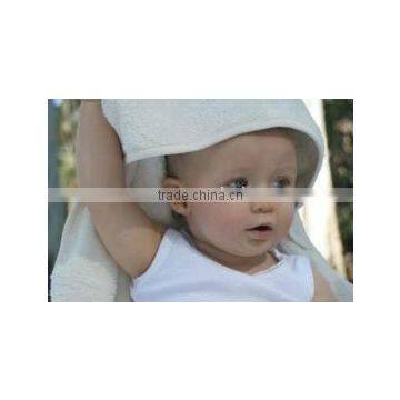 eco-friendly bamboo hooded baby towel