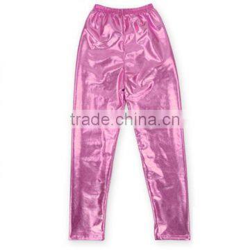 Wholesale 2015 fall newest boutique remakes tight metallic baby leggings H12