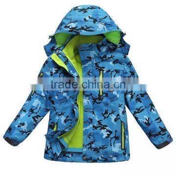 children mountain climbing jackets with polar fleece liner