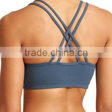 Custom 80% nylon 20% spandex Sexy Solid Color blank Wholesale Fitness Clothing