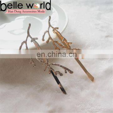 Fashion new hot branch silver hairpin for girls