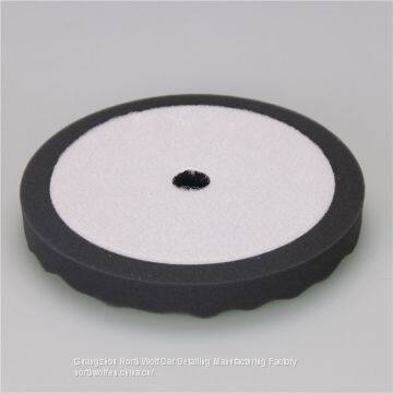 Car Care& Clean Polishing Sponge Flat Foam Pad Wave for Finishing photo-2