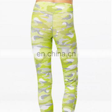 Multi Color Splice Printed Custom Leggings photo-2