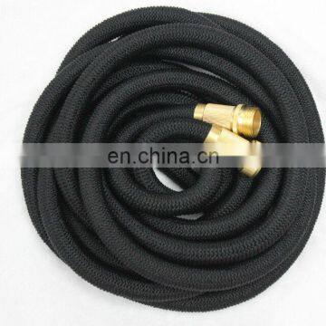 Nature Latex Expandable Garden Water Hose With Brass Metal Connectors