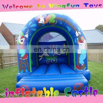 Clown inflatable bouncy castle for kids