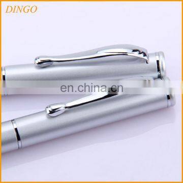 logo customized thin promotional metal engraving pen,metal stylus pen-free sample