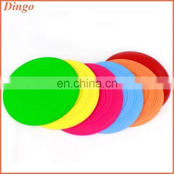 Customized dog toys, rubber pets frisbee, wholesale pet supplies