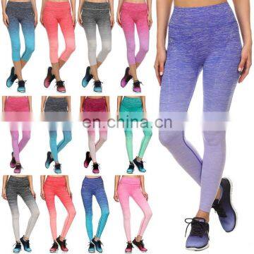 Women Capri Cropped Fintess Leggings Yoga Pants Good Quality Gym Workout Wear