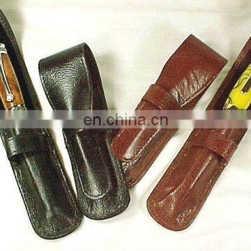 promo leather pen pouch