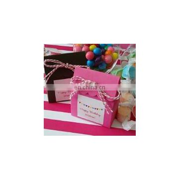 Party Theme Personalized Square Favor Labels